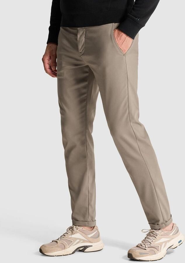 CAST IRON Heren Broeken Cylas Tapered Chino Megda Power Zand - Foto 10