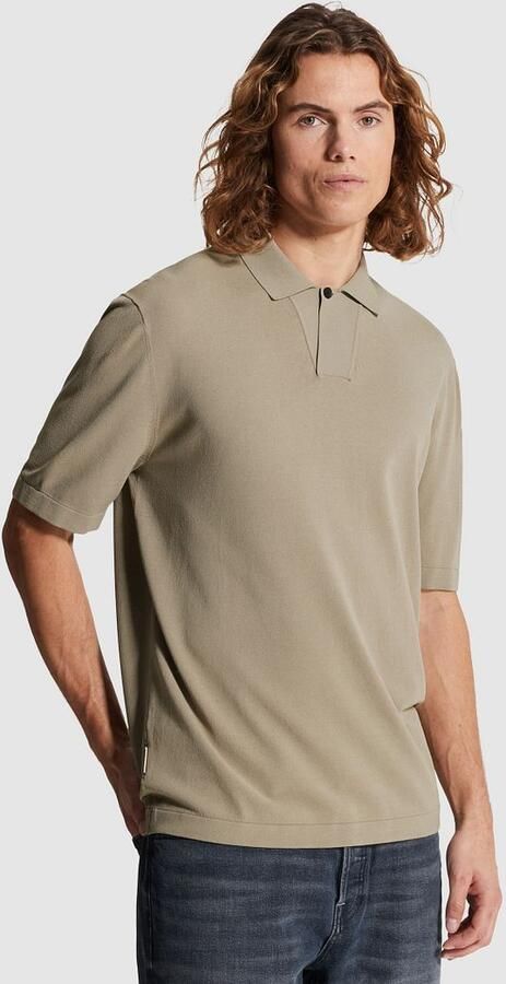 Cast Iron Knitted Riva Polo Taupe - Foto 3