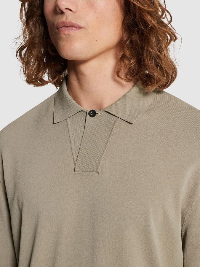 Cast Iron Knitted Riva Polo Taupe - Foto 2