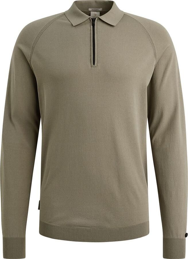 CAST IRON Heren Polo's & T-shirts Regular Fit Viscose Blend Olijf - Foto 5