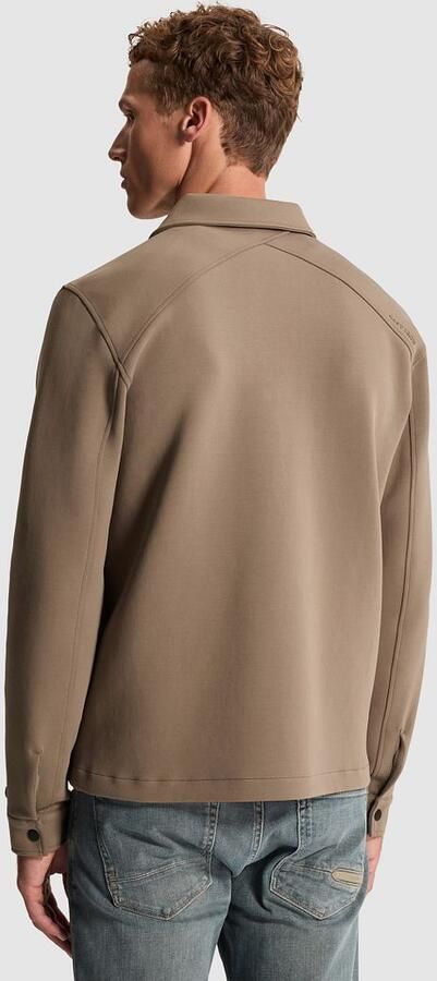Cast Iron Blazer Overshirt Interlock Walnut - Foto 7