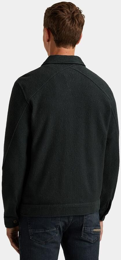 CAST IRON Heren Jassen Terry Trucker Donkerblauw - Foto 10