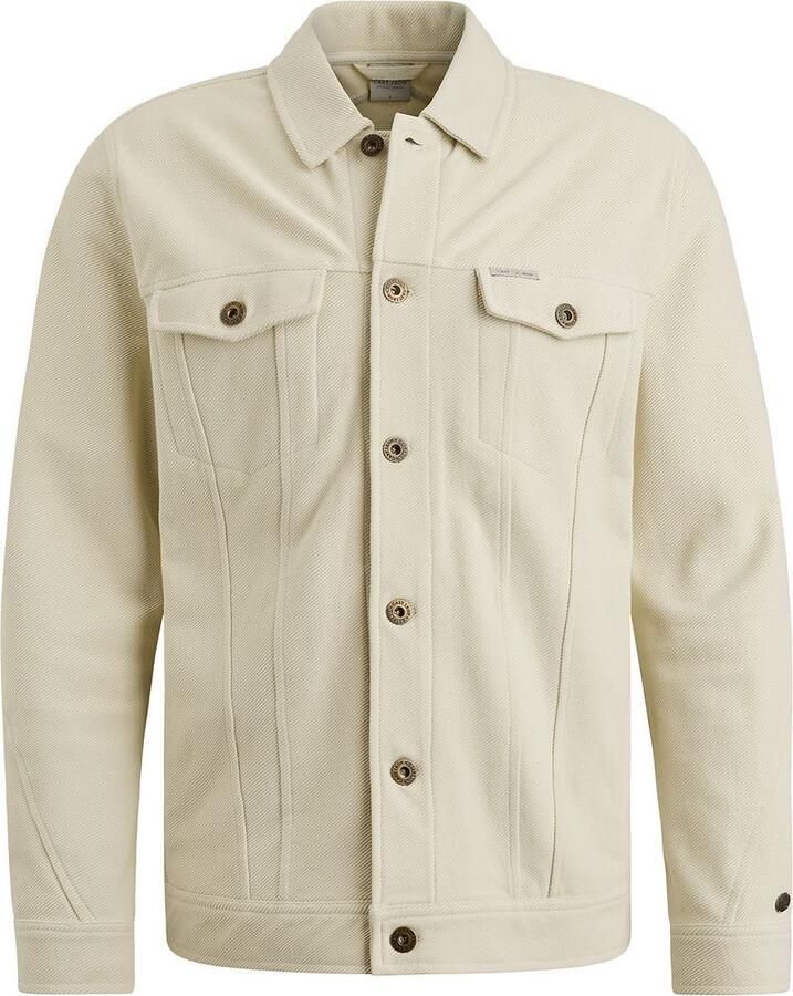 CAST IRON Heren Jassen Button Jacket Twill Beige - Foto 5