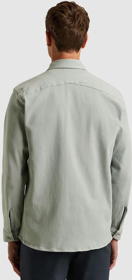 CAST IRON Heren Overshirts Cf Twill Overshirt Lichtgrijs - Foto 7