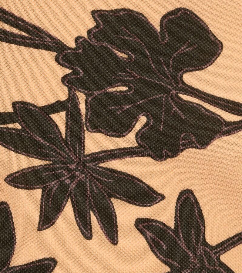 Cast Iron regular fit polo met all over print bleached apricot - Foto 5