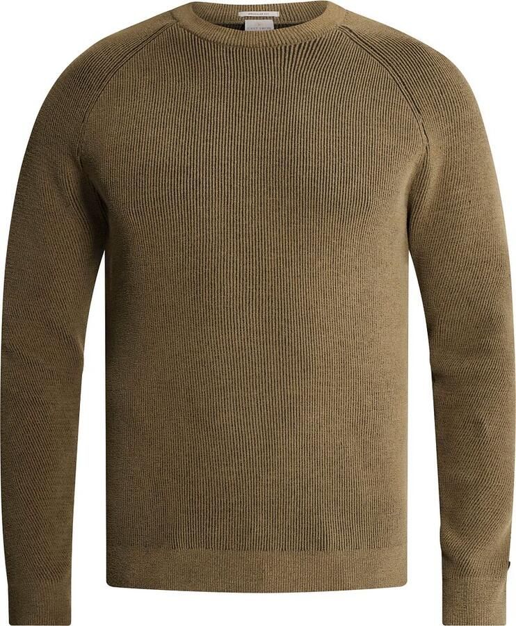 CAST IRON Heren Truien & Vesten Crewneck Regular Fit Soft Blend Taupe - Foto 8