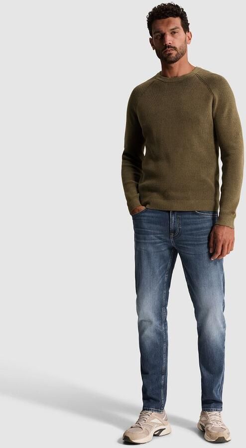 CAST IRON Heren Truien & Vesten Crewneck Regular Fit Soft Blend Taupe - Foto 10