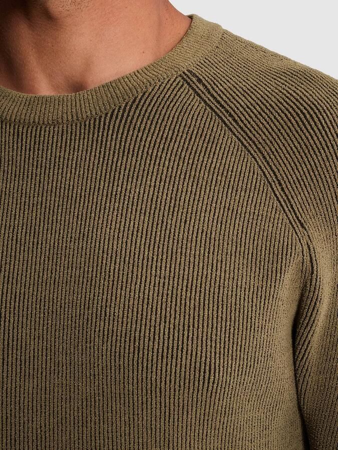 CAST IRON Heren Truien & Vesten Crewneck Regular Fit Soft Blend Taupe - Foto 9