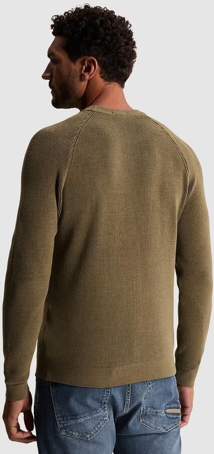 CAST IRON Heren Truien & Vesten Crewneck Regular Fit Soft Blend Taupe - Foto 11