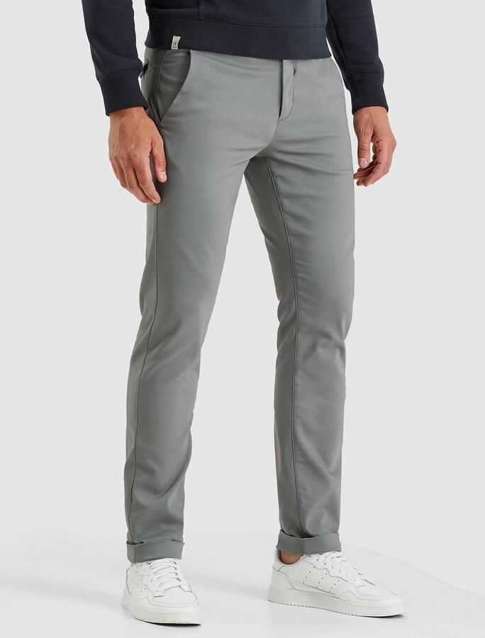 CAST IRON Heren Broeken Riser Chino Grijs - Foto 7
