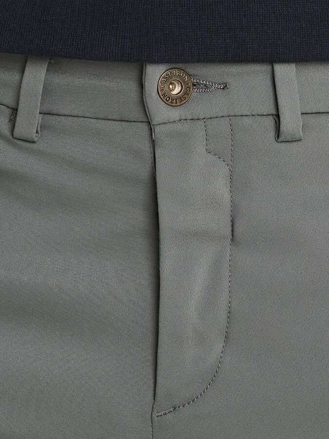 CAST IRON Heren Broeken Riser Chino Grijs - Foto 8