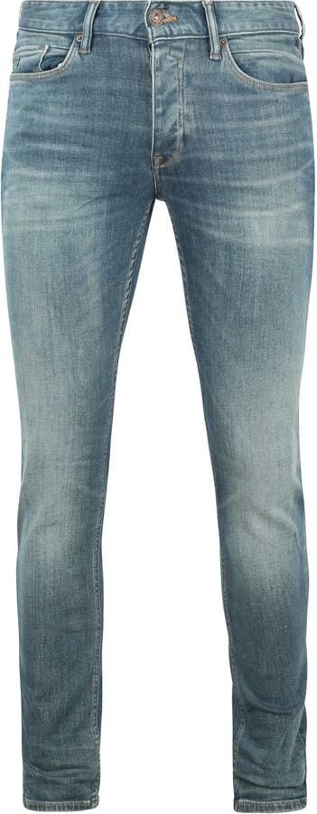 CAST IRON Heren Jeans Riser Slim Ocean Green Cast Blauw - Foto 6