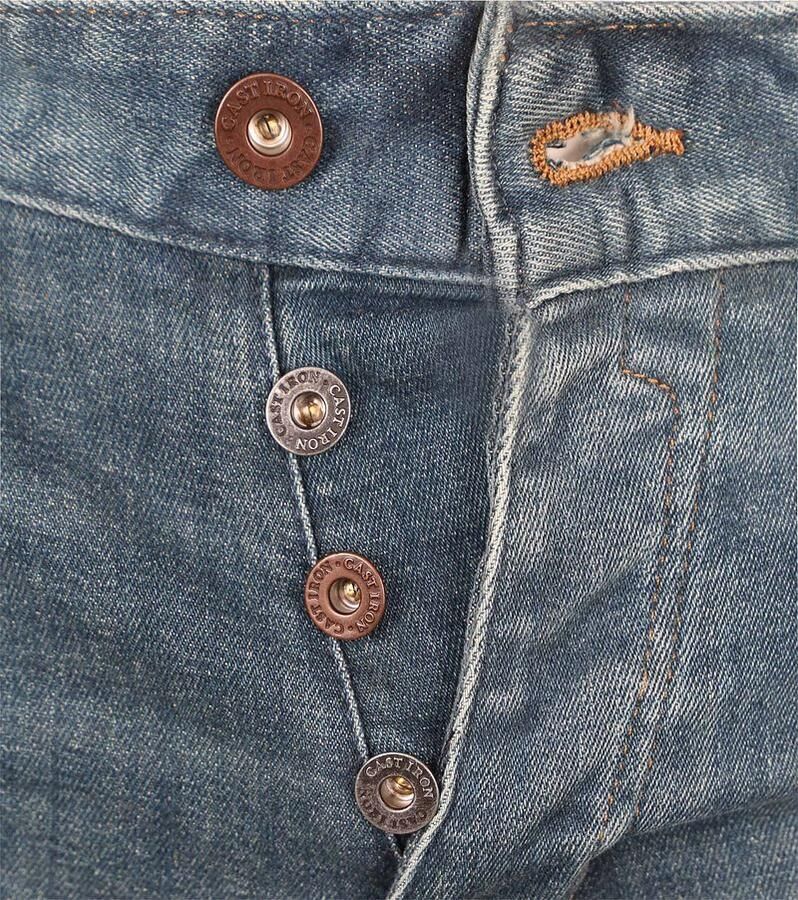 CAST IRON Heren Jeans Riser Slim Ocean Green Cast Blauw - Foto 2
