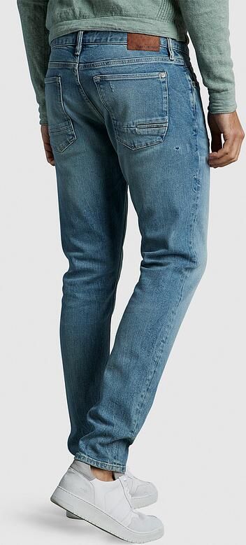 Cast Iron Blauwe Slim Fit Jeans Riser Slim Soft Summer Vintage - Foto 7