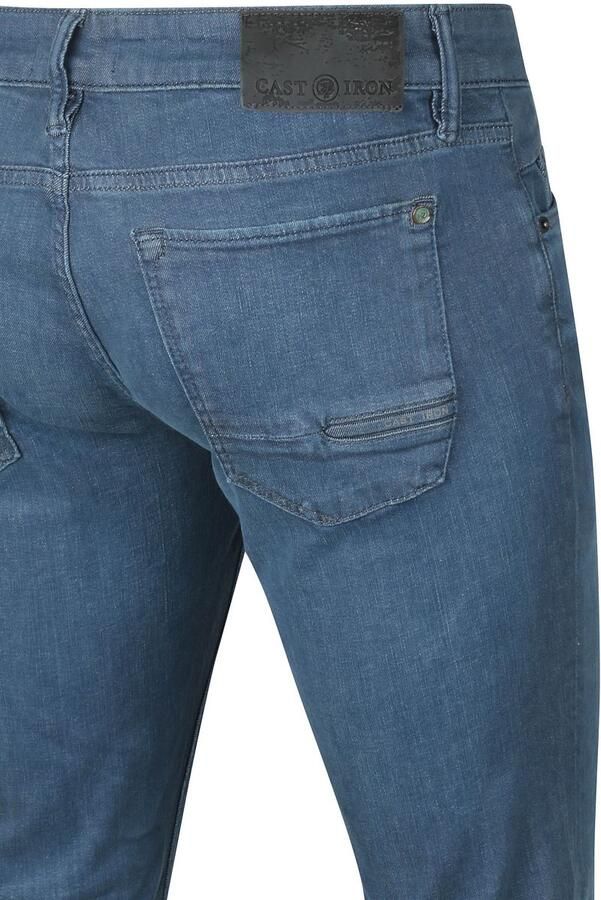 Cast Iron slim fit jeans RISER steel blue grey - Foto 4