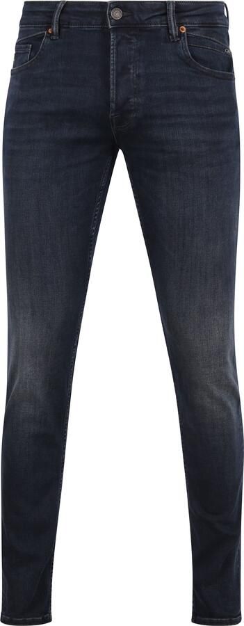 Cast Iron Donkerblauwe Straight Leg Jeans Shiftback Regular Tapered - Foto 9