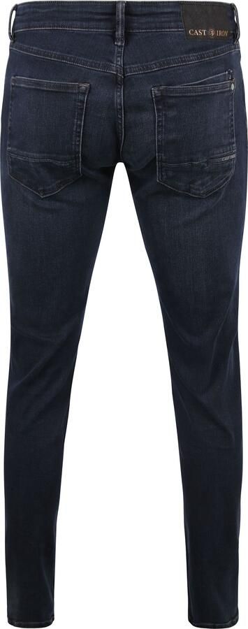 Cast Iron Donkerblauwe Straight Leg Jeans Shiftback Regular Tapered - Foto 8