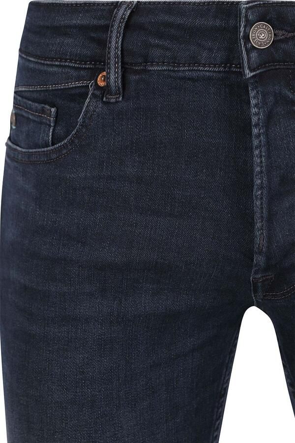 Cast Iron Donkerblauwe Straight Leg Jeans Shiftback Regular Tapered - Foto 7