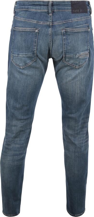 Cast Iron regular tapered fit jeans Shiftback new blue denim - Foto 5