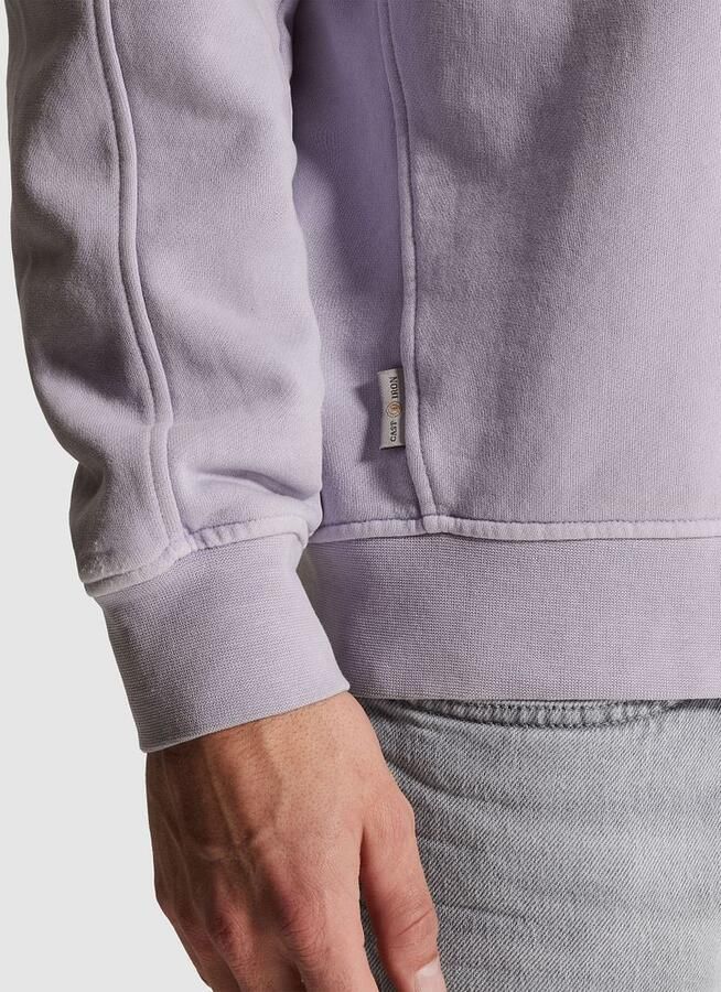 CAST IRON Heren Truien & Vesten Relaxed Fit Sweat Gd Lila - Foto 7