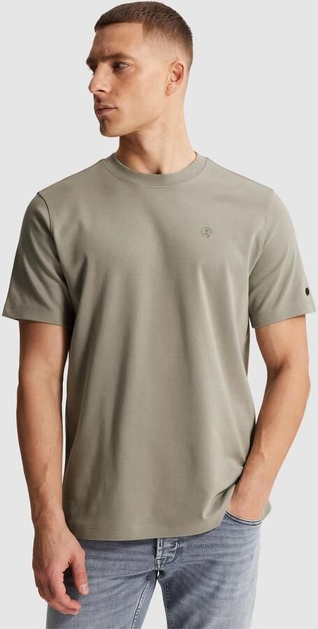 CAST IRON Heren Polo's & T-shirts Regular Fit Interlock Beige - Foto 10