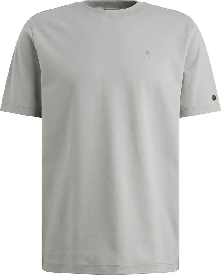 CAST IRON Heren Polo's & T-shirts Regular Fit Interlock Lichtgrijs - Foto 5