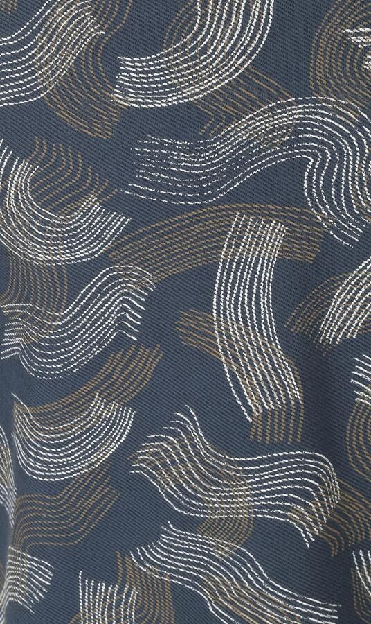 Cast Iron Donkerblauwe T shirt Short Sleeve R neck Relaxed Fit Cotton Twill - Foto 7