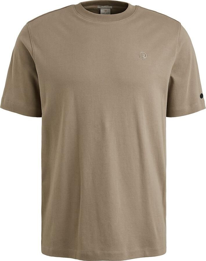 CAST IRON Heren Polo's & T-shirts Regular Fit Interlock Beige - Foto 6