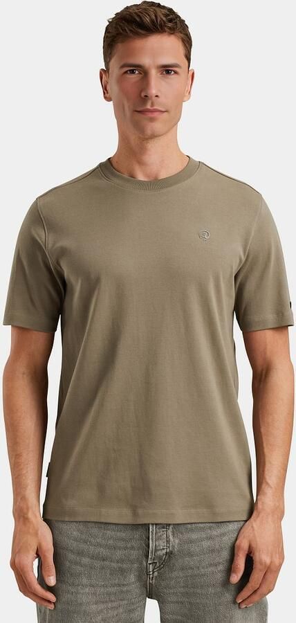 CAST IRON Heren Polo's & T-shirts Regular Fit Interlock Beige - Foto 8