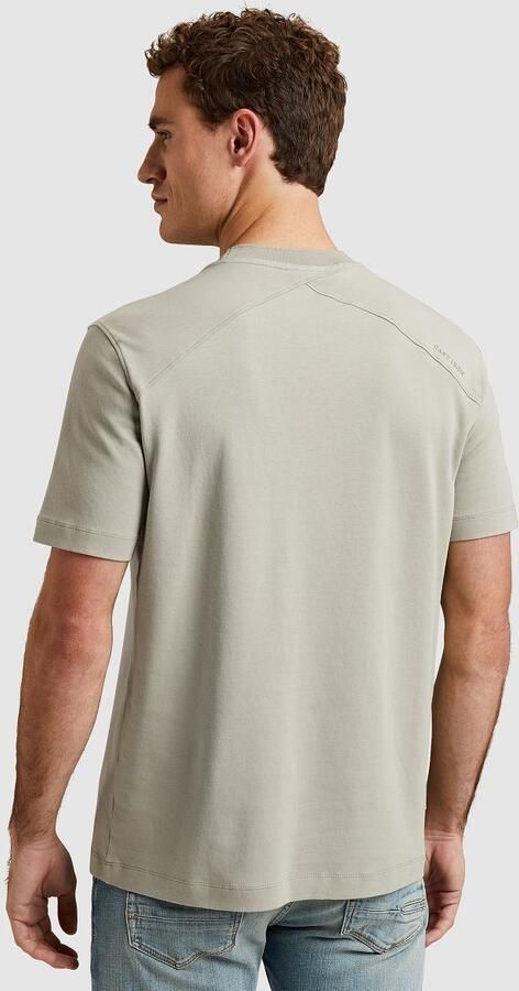 CAST IRON Heren Polo's & T-shirts Short Sleeve R-neck Regular Fit Interlock Groen - Foto 6