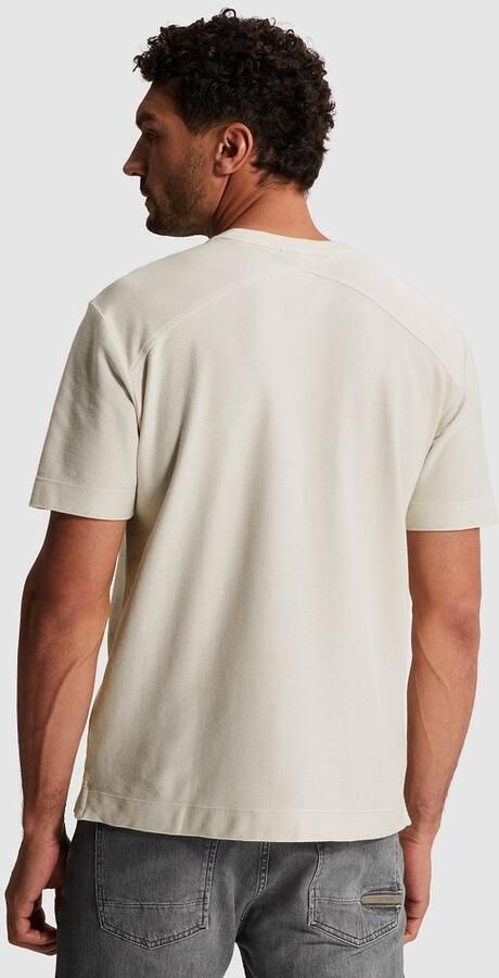 Cast Iron regular T-shirt ecru - Foto 6
