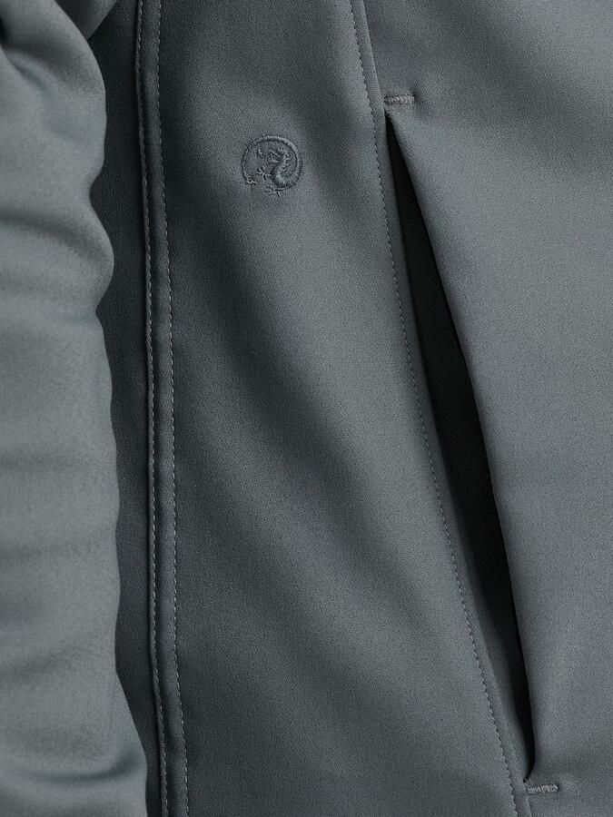 Cast Iron Sweaters Tech Overshirt met rits Stormy Blauw - Foto 9