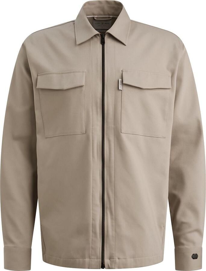 CAST IRON Heren Overshirts Cf Smart Shirtjacket Beige - Foto 5