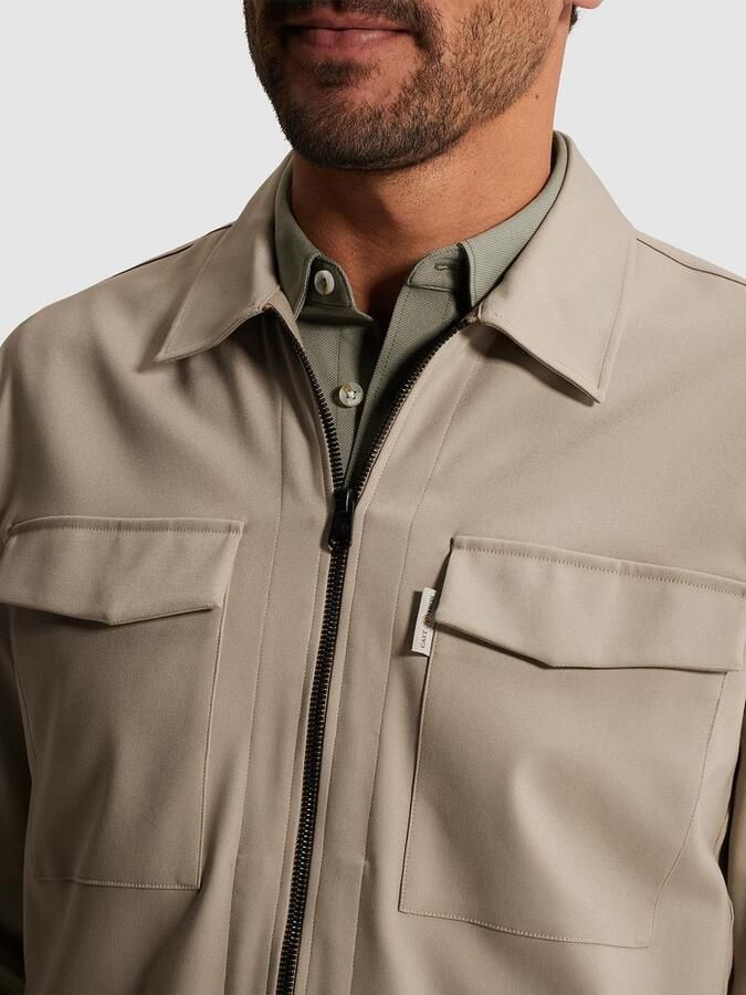 CAST IRON Heren Overshirts Cf Smart Shirtjacket Beige - Foto 6