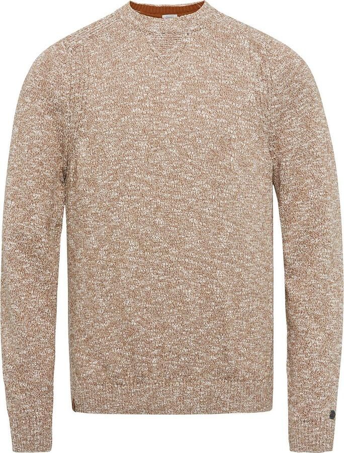 CAST IRON Heren Truien & Vesten R-neck Regular Fit Cotton Mouline Slub Groen - Foto 3