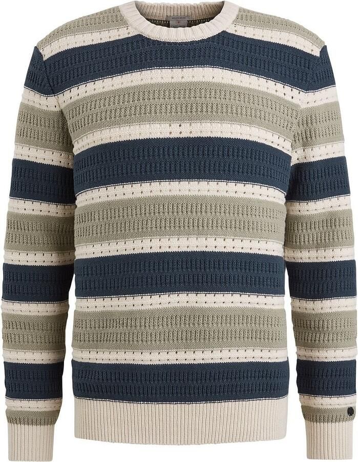 Cast Iron Crewneck Katoenen Pullover Multicolor Heren - Foto 5