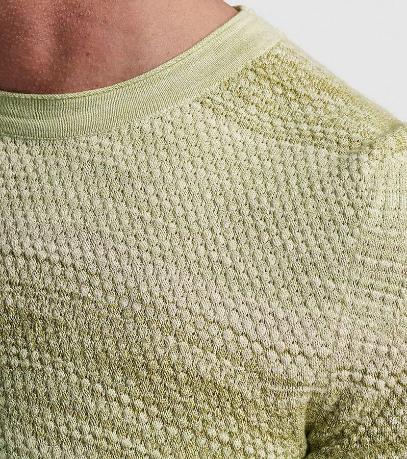Cast Iron Gietijzeren pullover Groen Heren