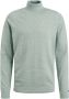 Cast Iron Heather Plated Turtleneck Pullover Grijs Heren - Thumbnail 1