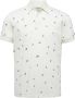 Cast Iron Gebroken Wit Polo Short Sleeve Polo Relaxed Fit Pique Jersey - Thumbnail 2