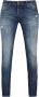 Cast Iron Riser Jeans Repair Blauw - Thumbnail 1