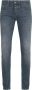 Cast Iron Grijze Slim Fit Jeans Riser Slim Mid Grey Blue - Thumbnail 4