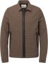 Cast Iron Beige vest met print zwart bordeaux - Thumbnail 1