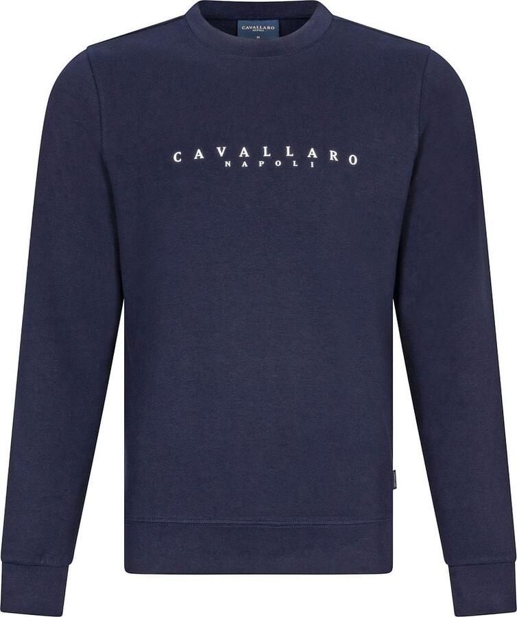Cavallaro Napoli Cavallaro Cavezzio Sweater Logo Navy