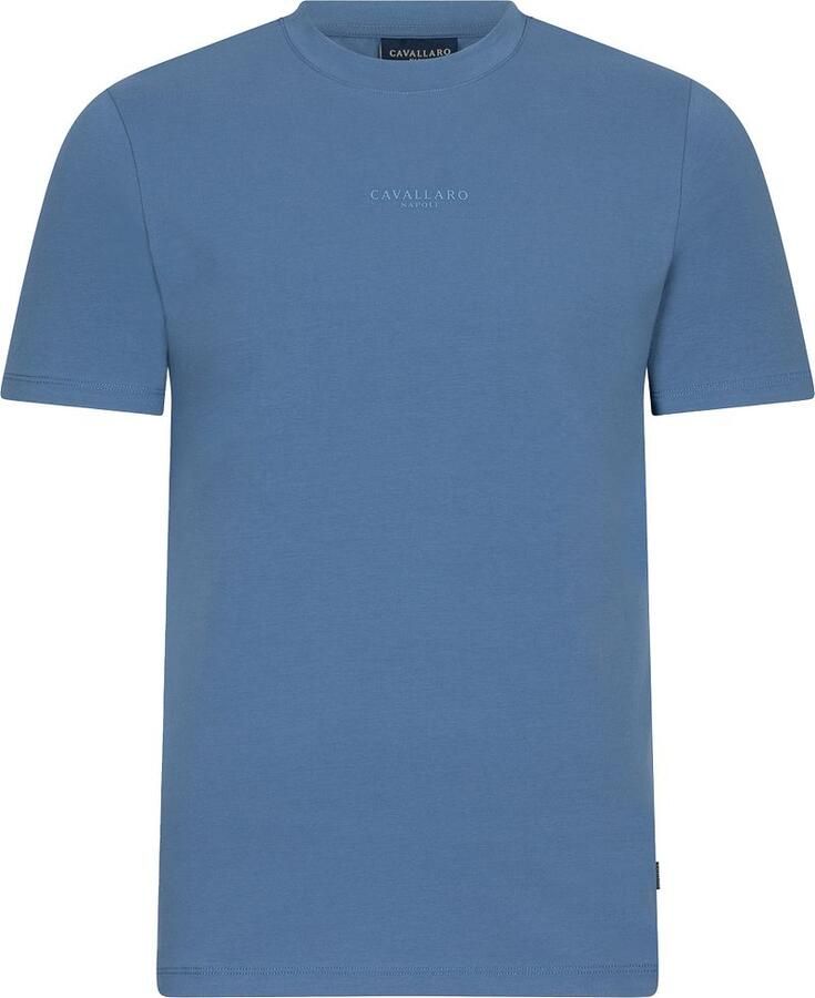 Cavallaro Napoli Cavallaro Darione T-Shirt Logo Blauw
