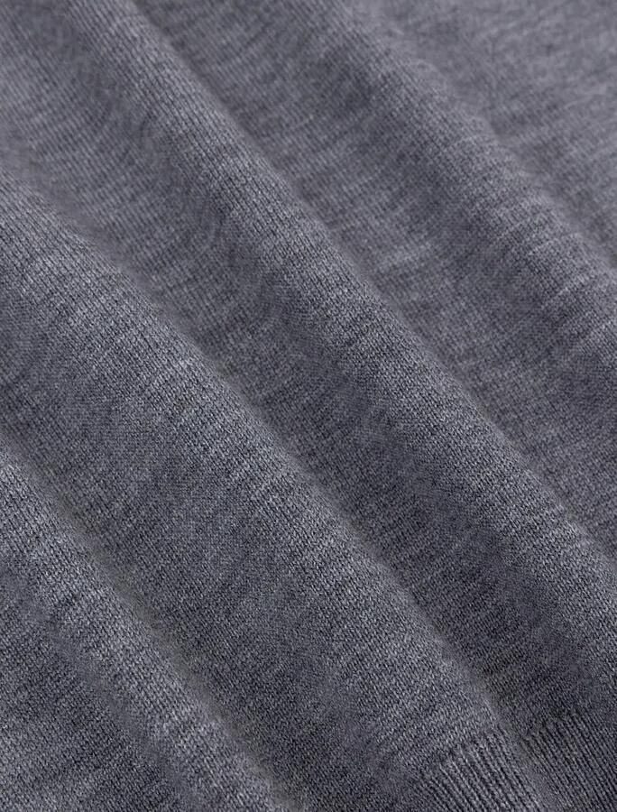 Cavallaro Napoli Cavallaro Merino Half-Zip Grijs - Foto 2