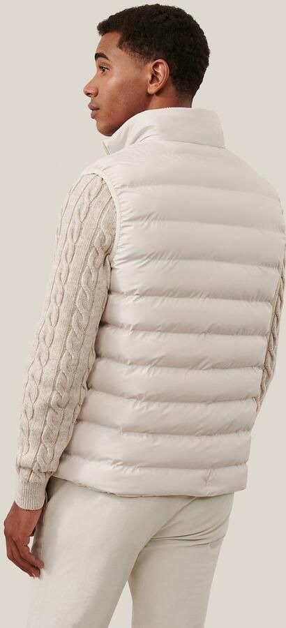 Cavallaro Napoli Cavallaro Riggio Bodywarmer Beige - Foto 8