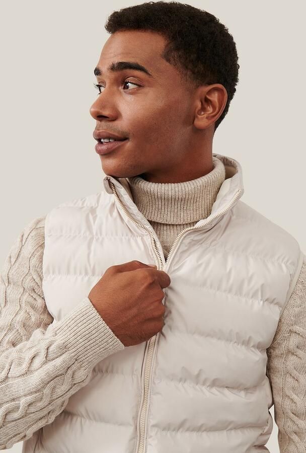 Cavallaro Napoli Cavallaro Riggio Bodywarmer Beige - Foto 2