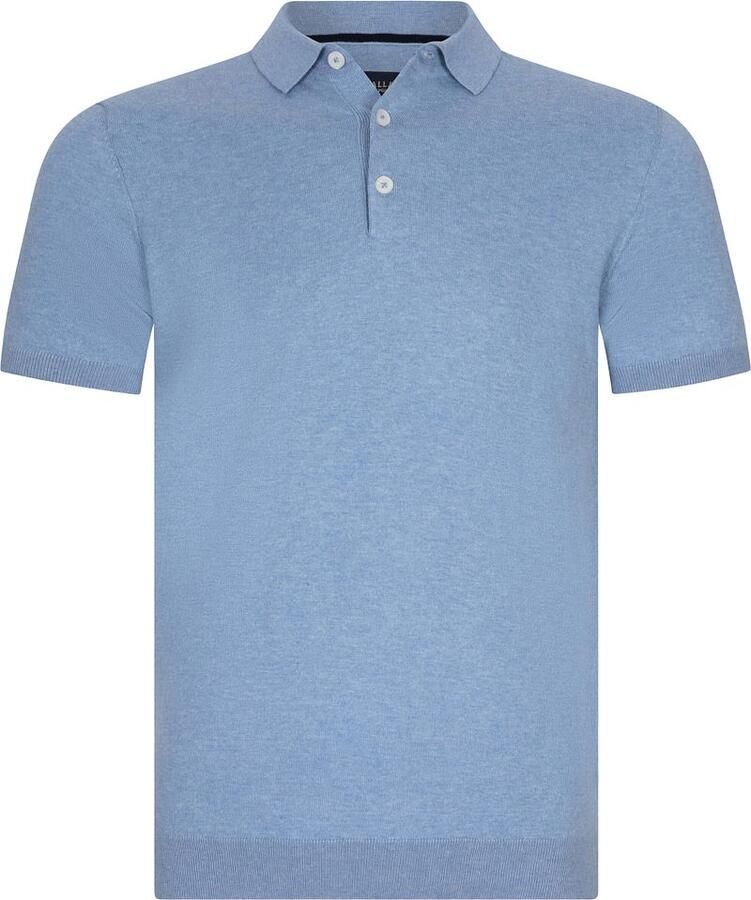 Cavallaro Lichtblauw poloshirt met korte mouwen Blue Heren - Foto 2