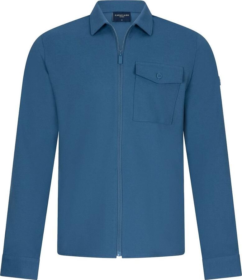 Cavallaro Napoli Cavallaro Zelo Overshirt Blauw