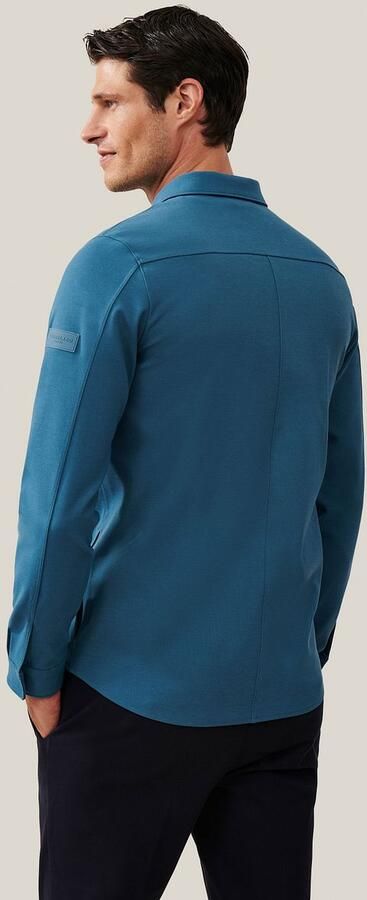 Cavallaro Napoli Cavallaro Zelo Overshirt Blauw - Foto 5